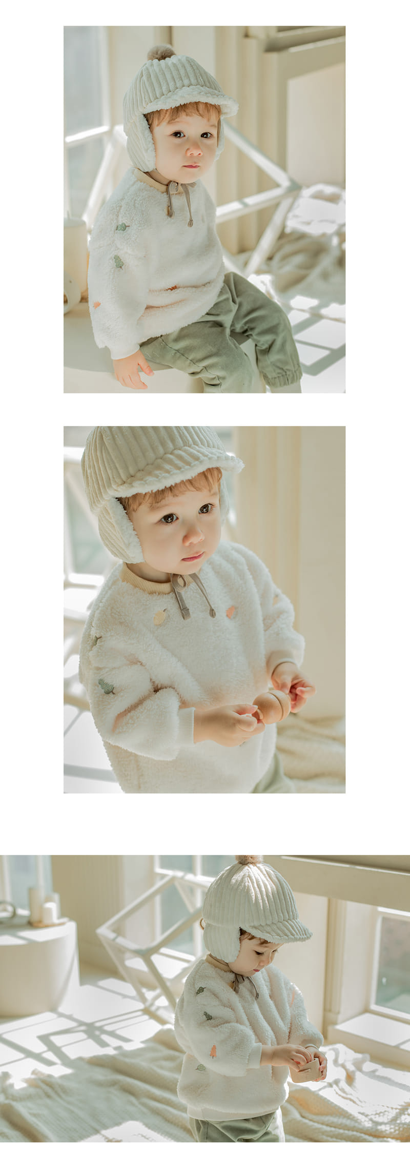 HAPPY PRINCE - Korean Children Fashion - #Kfashion4kids - Duha Fleece Baby Sweatshirt - 5