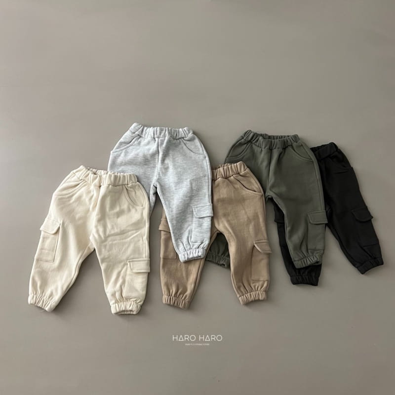 HARO HARO - Korean Children Fashion - #Kfashion4kids - Tetris Jogger Pants
