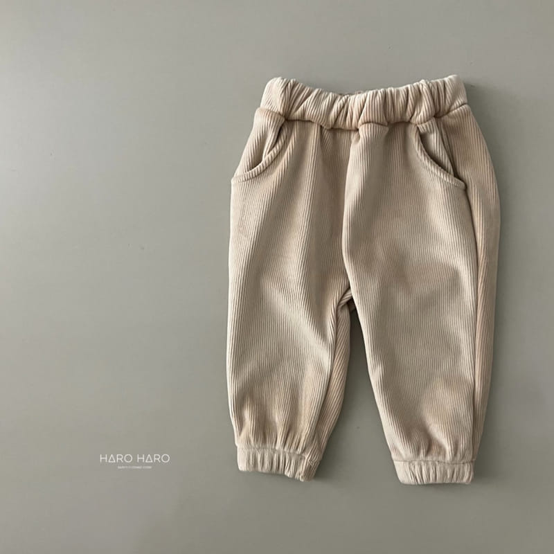 HARO HARO - Korean Children Fashion - #Kfashion4kids - Cielo Rib Jogger Pants - 10