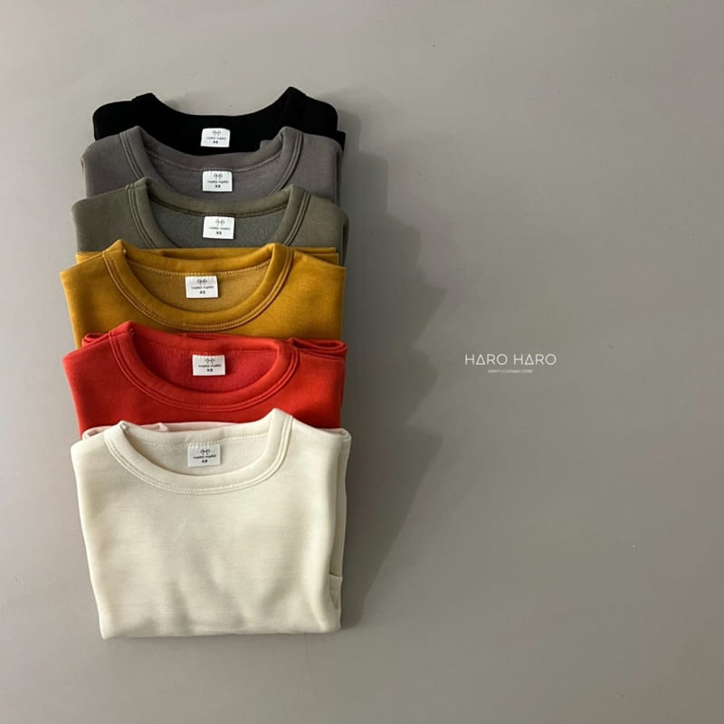 HARO HARO - Korean Children Fashion - #Kfashion4kids - Fleece Tee - 2