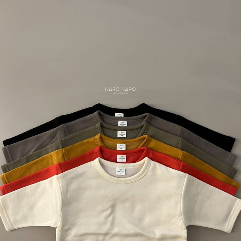 HARO HARO - Korean Children Fashion - #Kfashion4kids - Fleece Tee - 3