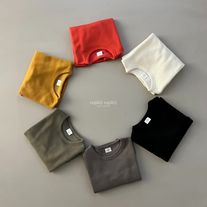 HARO HARO - Korean Children Fashion - #Kfashion4kids - Fleece Tee - 9