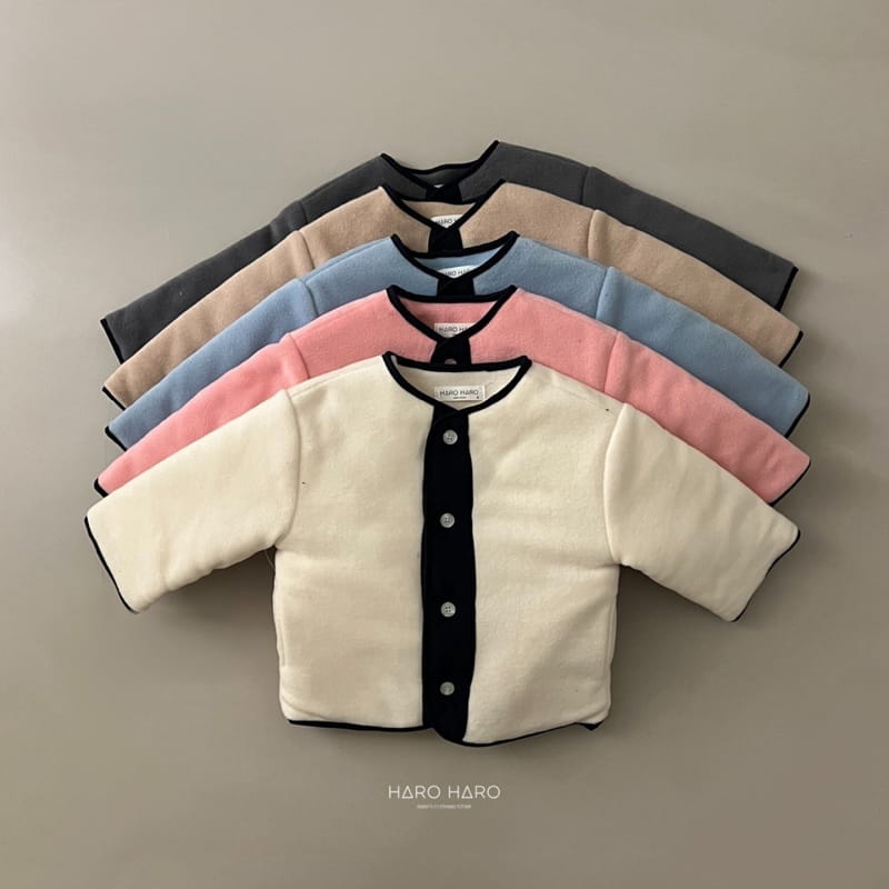 HARO HARO - Korean Children Fashion - #Kfashion4kids - Macaroon Padding Jumper - 2