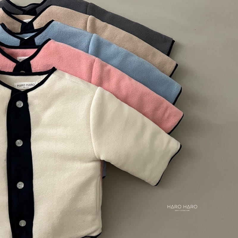 HARO HARO - Korean Children Fashion - #Kfashion4kids - Macaroon Padding Jumper - 3
