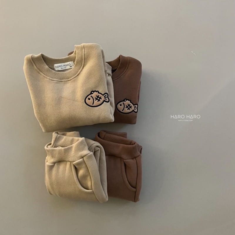 HARO HARO - Korean Children Fashion - #Kfashion4kids - Crap Bread Top Bottom Set - 3