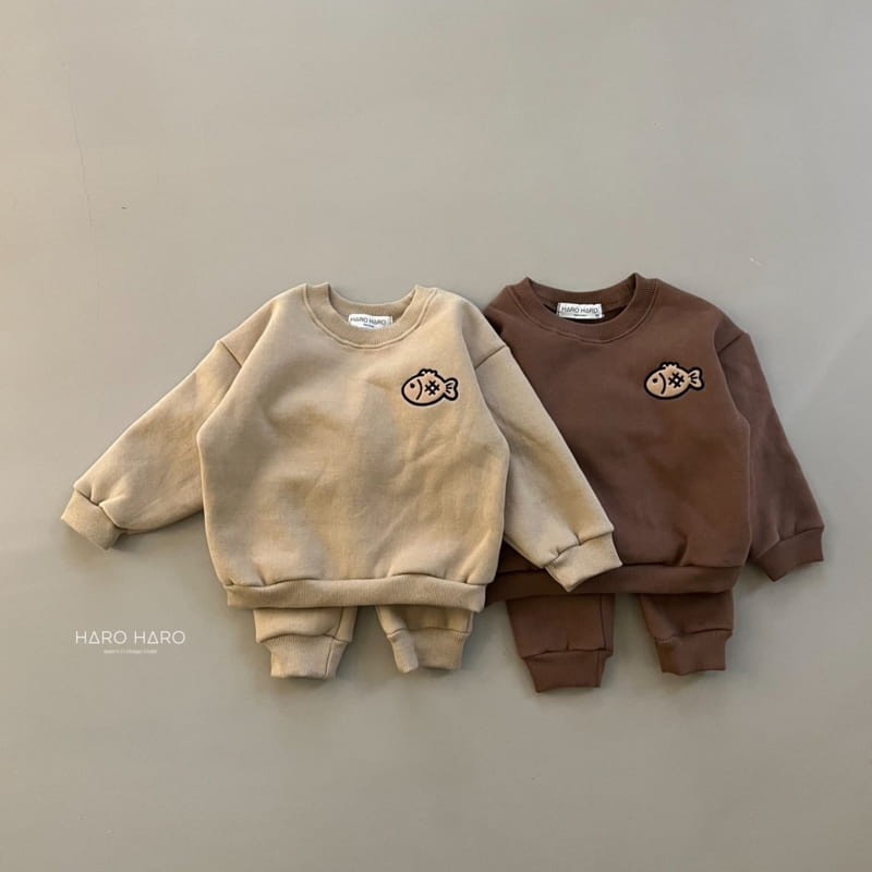 HARO HARO - Korean Children Fashion - #Kfashion4kids - Crap Bread Top Bottom Set - 6
