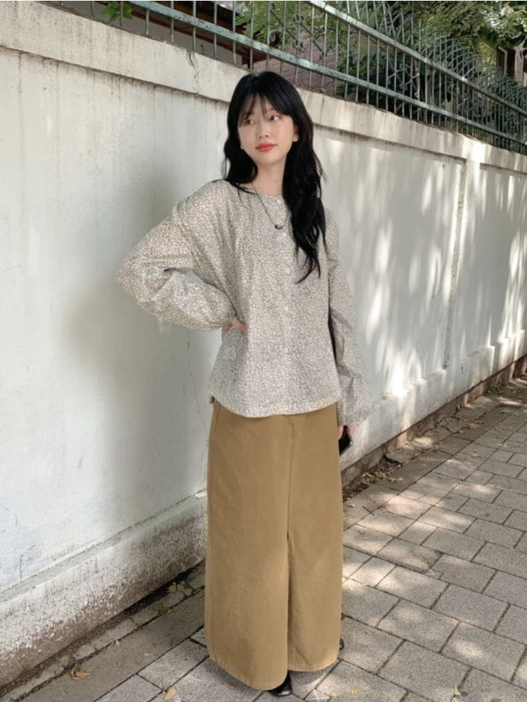 HAVE - Korean Children Fashion - #Kfashion4kids - Basket Skirt