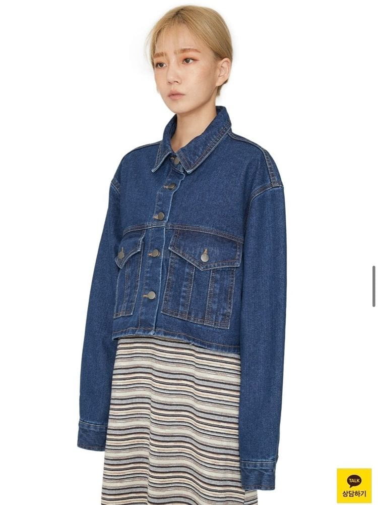 HAVE - Korean Children Fashion - #Kfashion4kids - Denim Jacket - 3