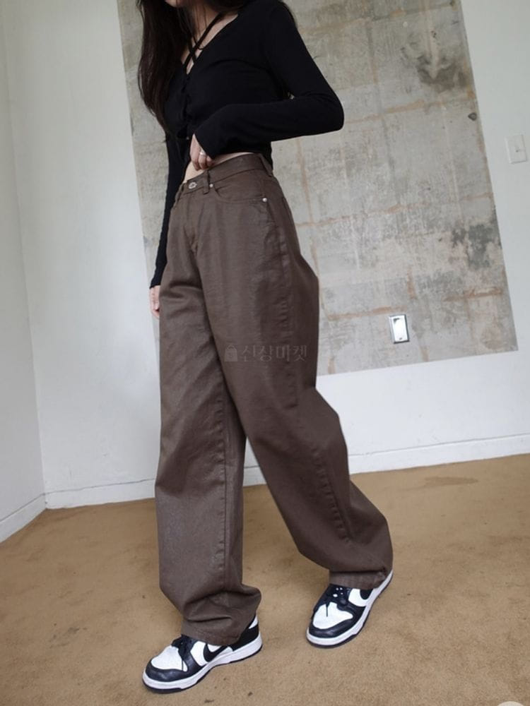HAVE - Korean Children Fashion - #Kfashion4kids - Coating Pants - 8