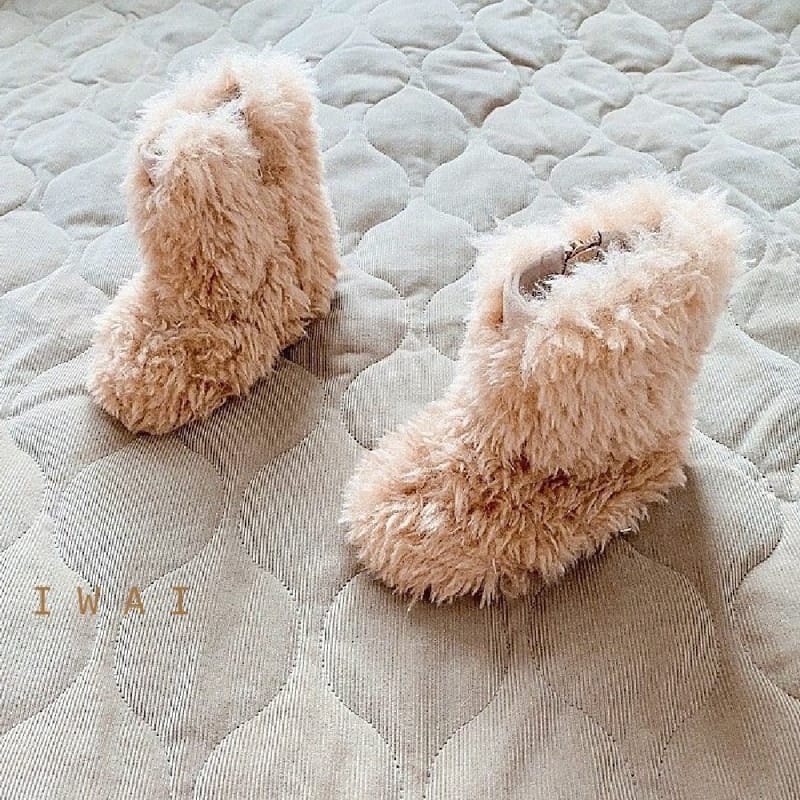 IWAI - Korean Children Fashion - #Kfashion4kids - IW934 Dada Searing Boots - 4