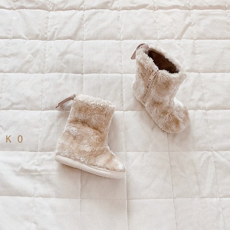 IWAI - Korean Children Fashion - #Kfashion4kids - NK851 Puppy Boots - 4