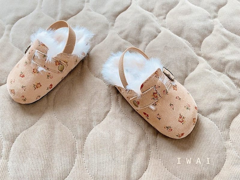 IWAI - Korean Children Fashion - #Kfashion4kids - IW929 Liberty Fleece Sandals - 3
