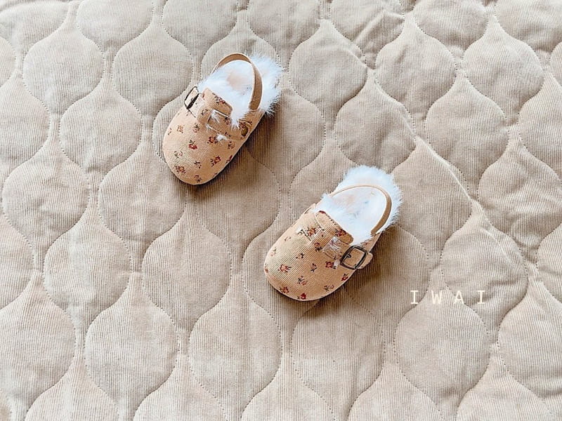 IWAI - Korean Children Fashion - #Kfashion4kids - IW929 Liberty Fleece Sandals - 4