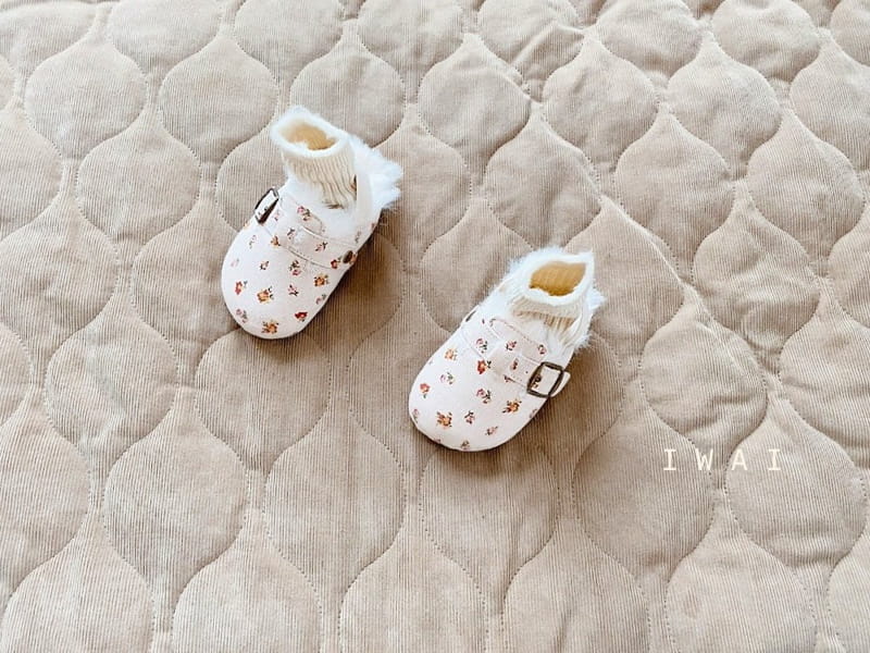 IWAI - Korean Children Fashion - #Kfashion4kids - IW929 Liberty Fleece Sandals - 7