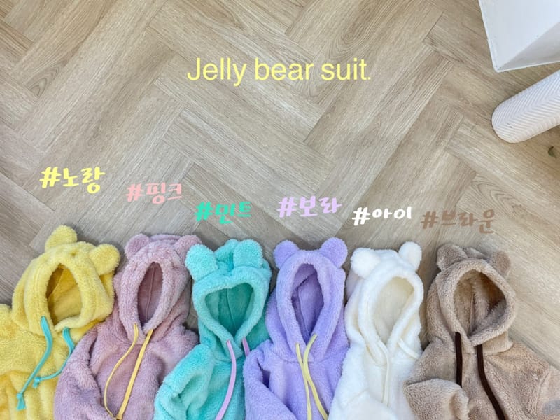 JEAYA & MYMI - Korean Children Fashion - #Kfashion4kids - Jelly Bear Bodysuit
