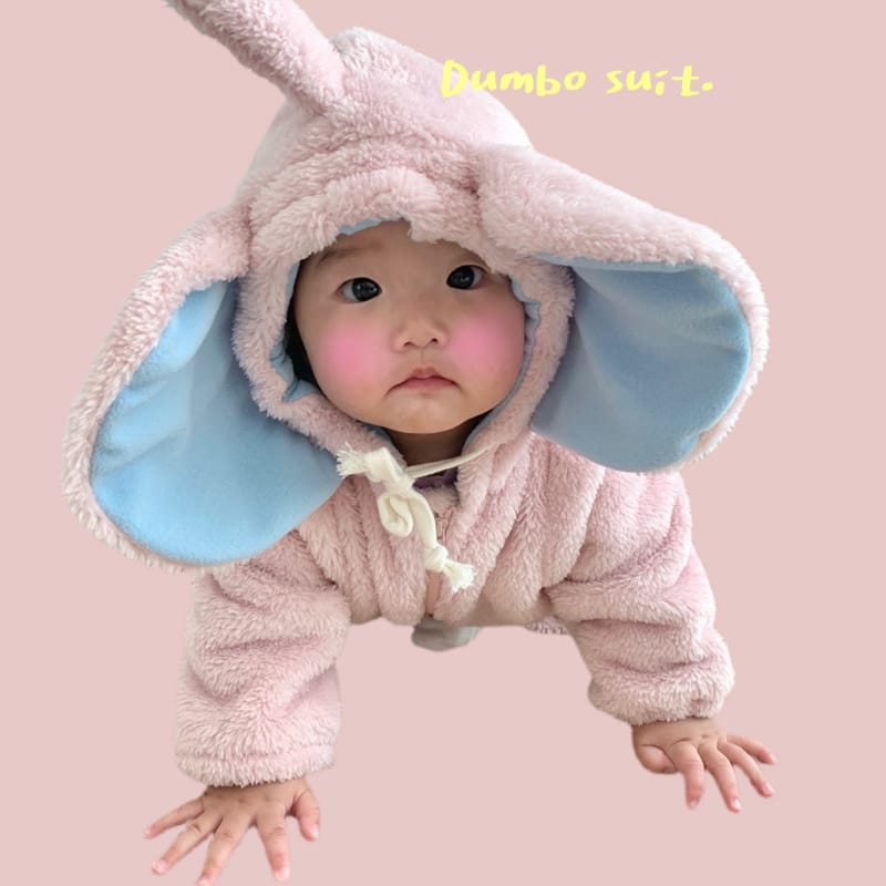 JEAYA & MYMI - Korean Children Fashion - #Kfashion4kids - Dumbo Bodysuit - 3