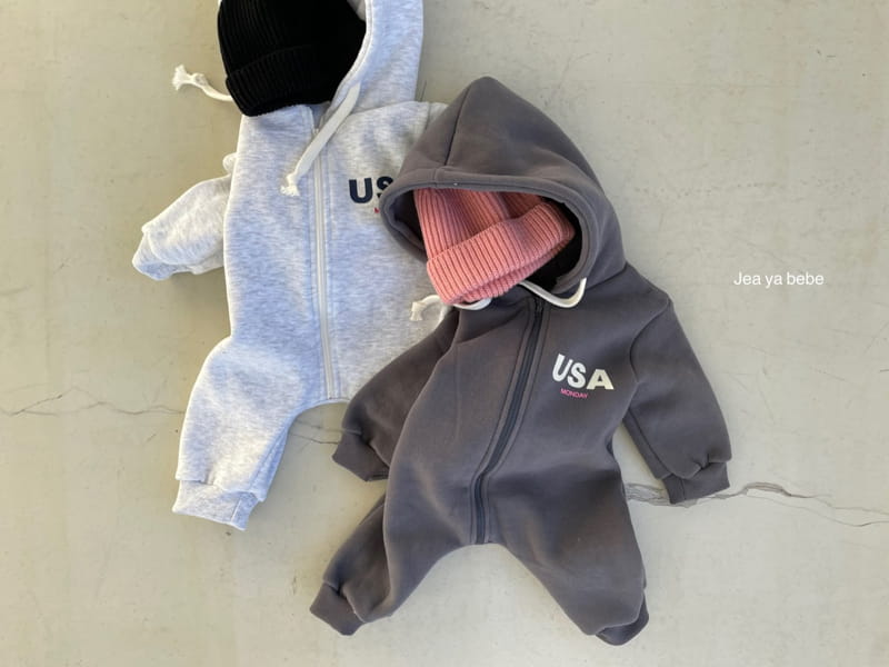 JEAYA & MYMI - Korean Children Fashion - #Kfashion4kids - USA Bodysuit - 12