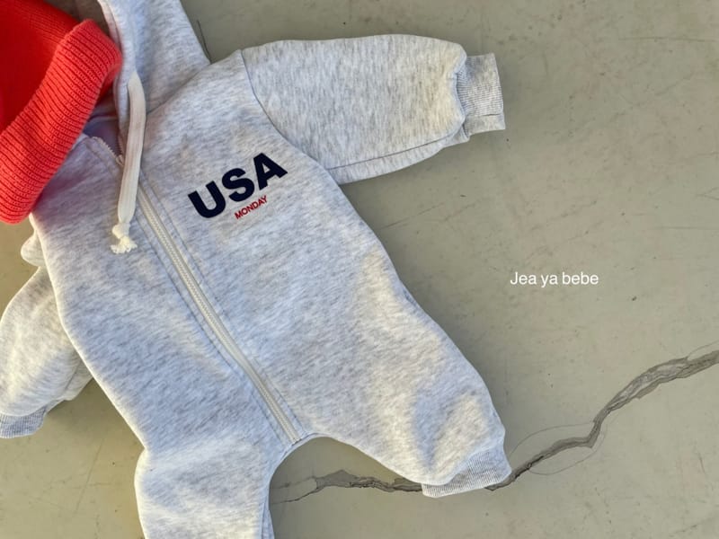 JEAYA & MYMI - Korean Children Fashion - #Kfashion4kids - USA Bodysuit - 6