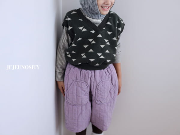 JEJEUNOSITY - Korean Children Fashion - #Kfashion4kids - Kia Quilting Pants - 12