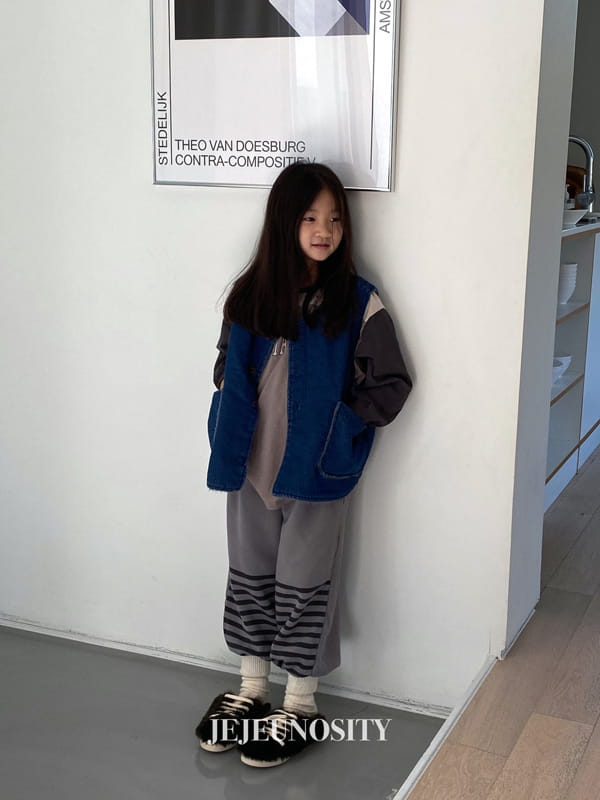 JEJEUNOSITY - Korean Children Fashion - #Kfashion4kids - Camp Denim Vest - 6
