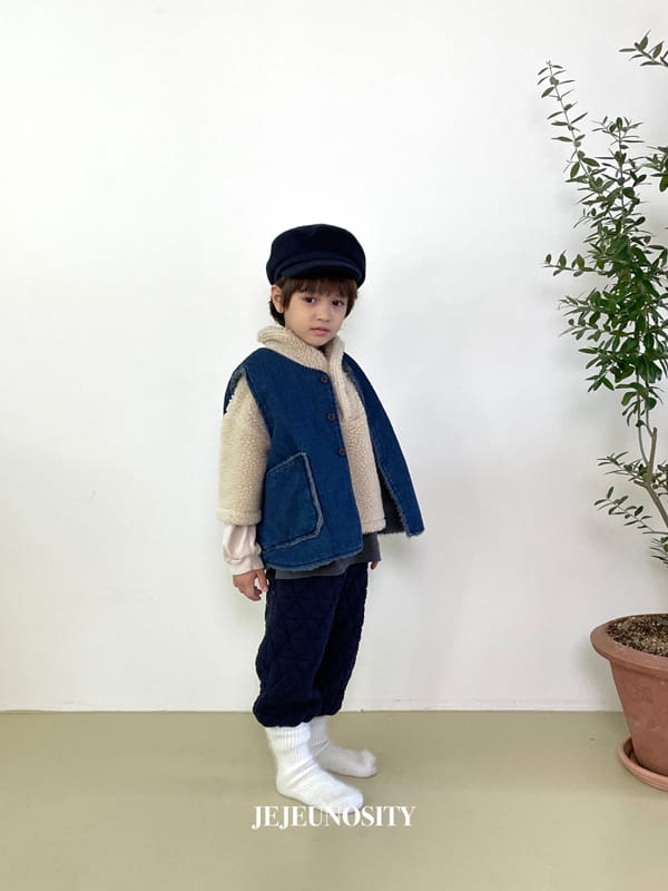 JEJEUNOSITY - Korean Children Fashion - #Kfashion4kids - Camp Denim Vest - 9