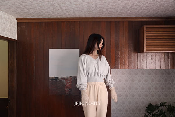 JEJEUNOSITY - Korean Children Fashion - #Kfashion4kids - Mom Channel V Sweatshirt - 6