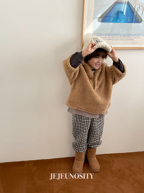 JEJEUNOSITY - Korean Children Fashion - #Kfashion4kids - Charile Check Pants - 5