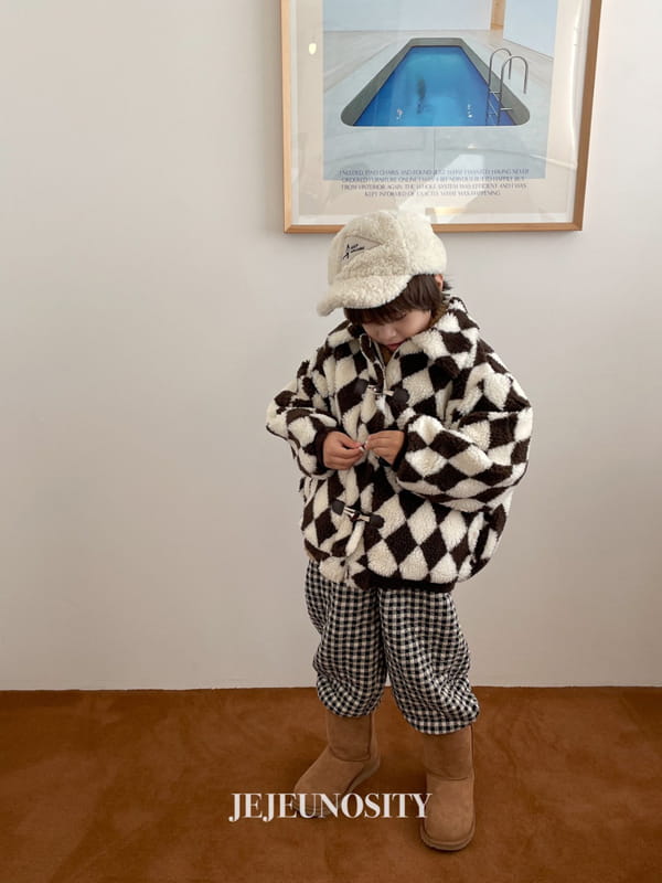 JEJEUNOSITY - Korean Children Fashion - #Kfashion4kids - Charile Check Pants - 6