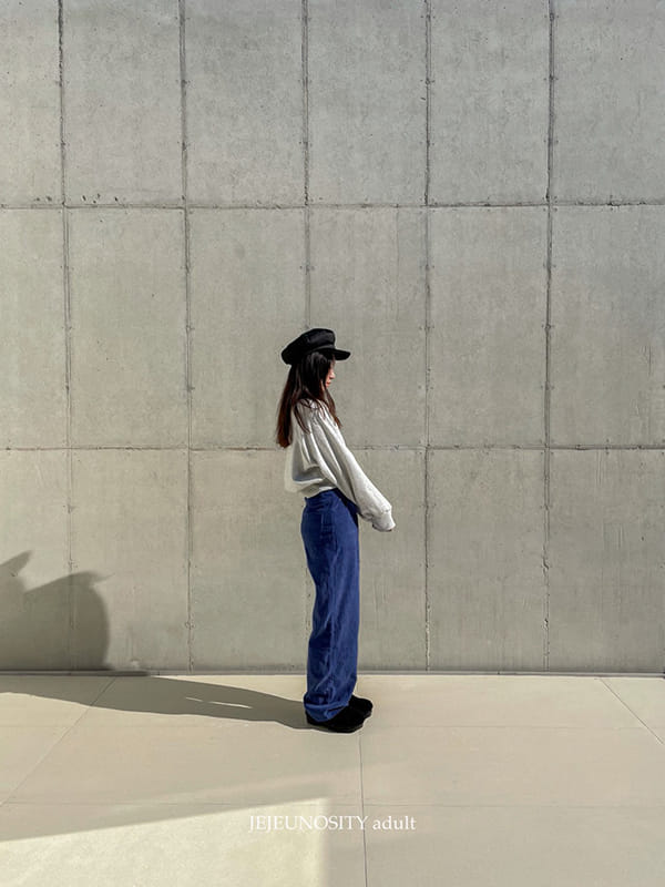 JEJEUNOSITY - Korean Children Fashion - #Kfashion4kids - Mom Woofy Rib Pants - 8