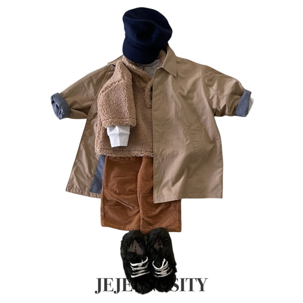 JEJEUNOSITY - Korean Children Fashion - #Kfashion4kids - Bri Over Coat - 4