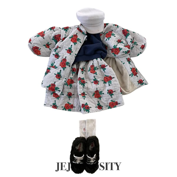 JEJEUNOSITY - Korean Children Fashion - #Kfashion4kids - Rose Coat  - 3