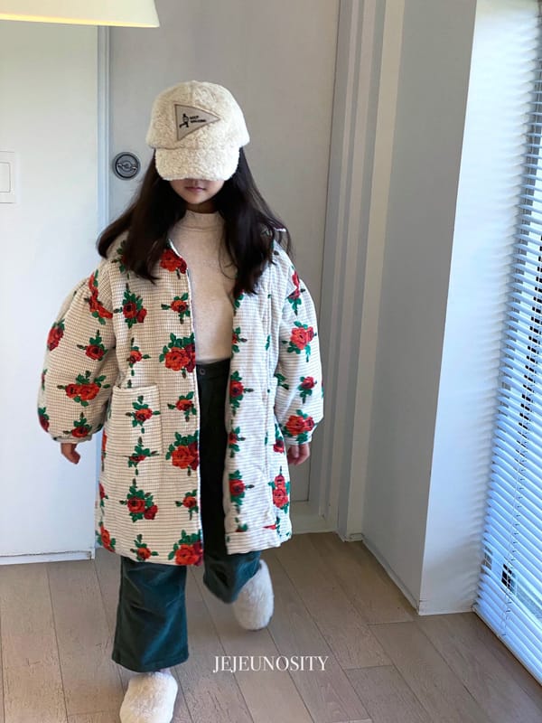 JEJEUNOSITY - Korean Children Fashion - #Kfashion4kids - Rose Coat  - 5