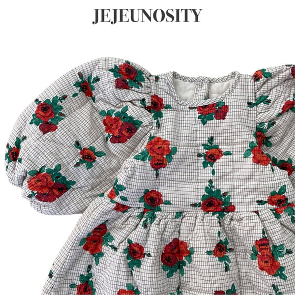 JEJEUNOSITY - Korean Children Fashion - #Kfashion4kids - Rose Warm One-piece