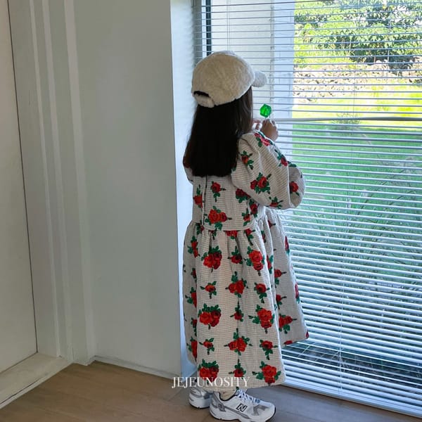 JEJEUNOSITY - Korean Children Fashion - #Kfashion4kids - Rose Warm One-piece - 10