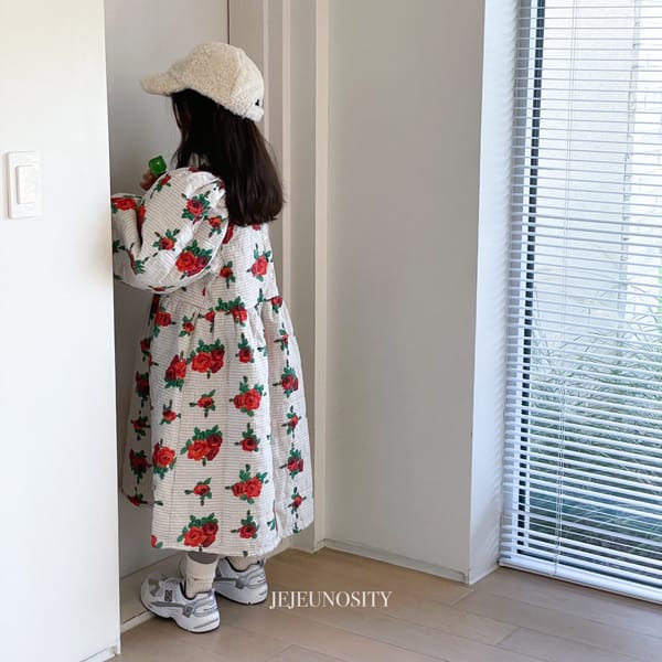 JEJEUNOSITY - Korean Children Fashion - #Kfashion4kids - Rose Warm One-piece - 11