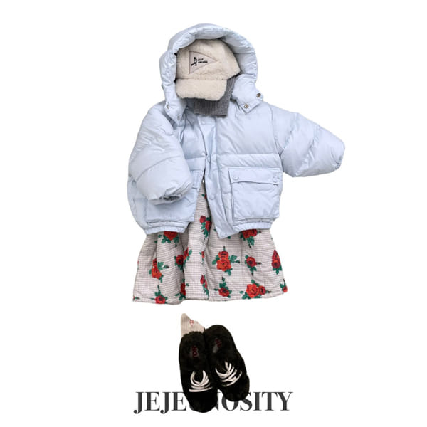 JEJEUNOSITY - Korean Children Fashion - #Kfashion4kids - Rose Warm One-piece - 4