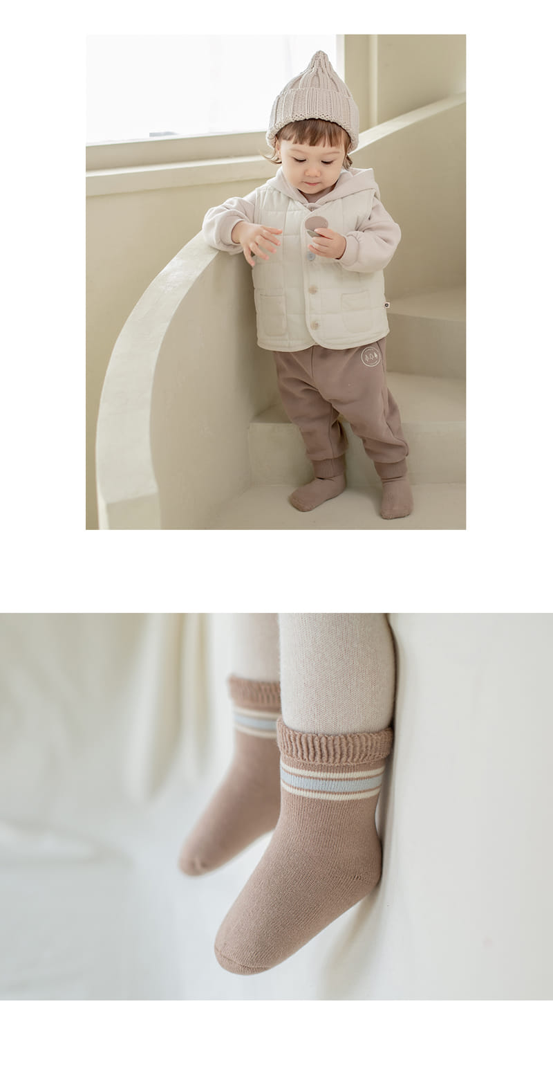 KIDS CLARA - Korean Children Fashion - #Kfashion4kids - Levine Winter Socks [set of 5] - 6