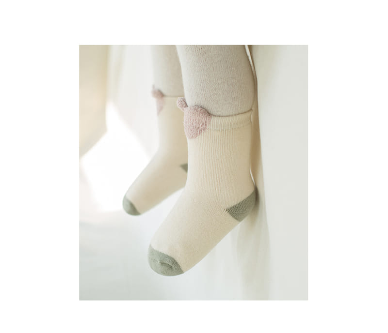 KIDS CLARA - Korean Children Fashion - #Kfashion4kids - Fully Winter Socks 3set [set of 5] - 2