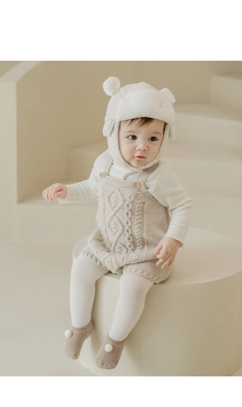 KIDS CLARA - Korean Children Fashion - #Kfashion4kids - Popo Winter Baby Boat Socks [set of 5]