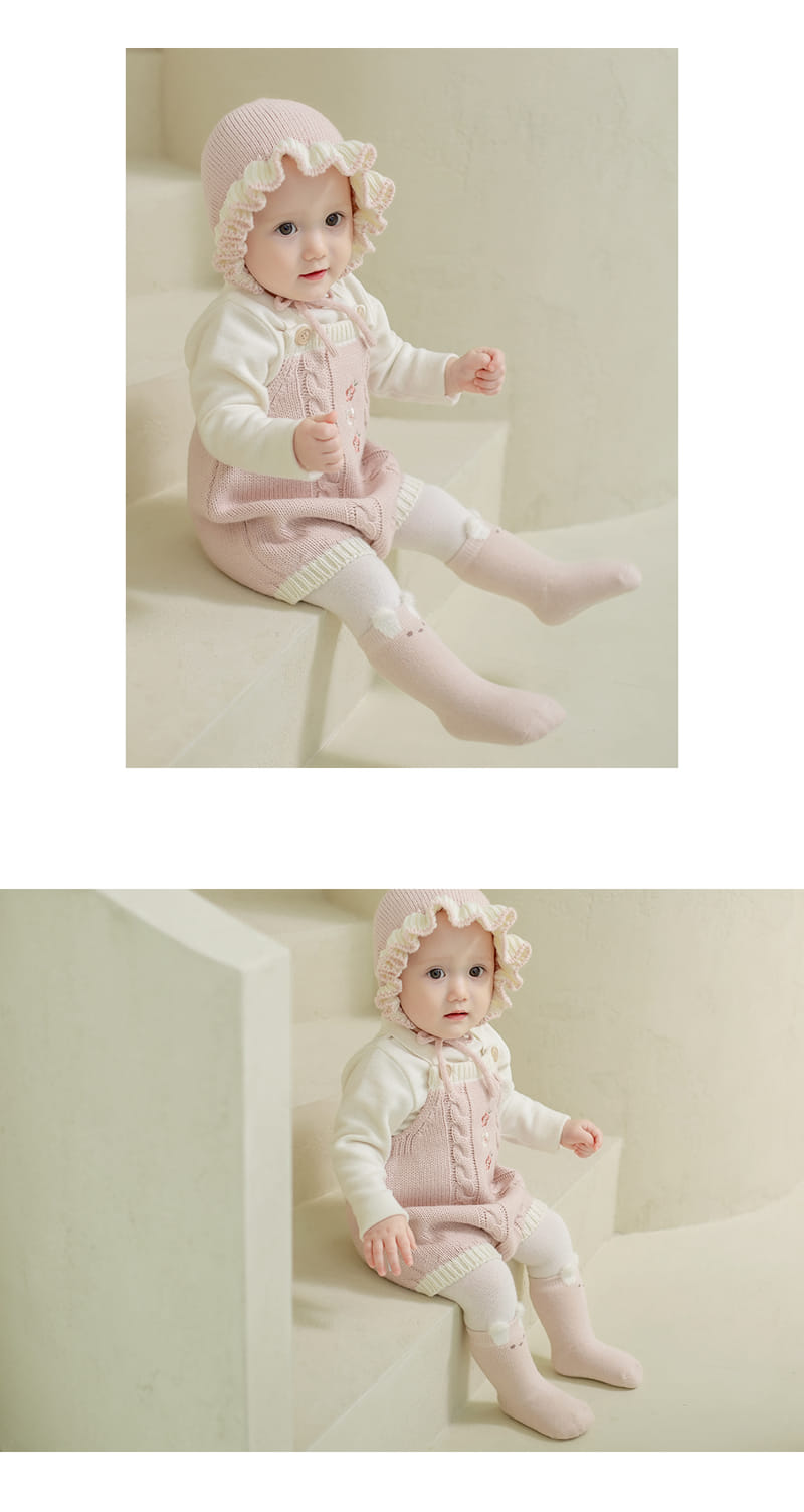 KIDS CLARA - Korean Children Fashion - #Kfashion4kids - Furry Winter Baby Socks [set of 5] - 4