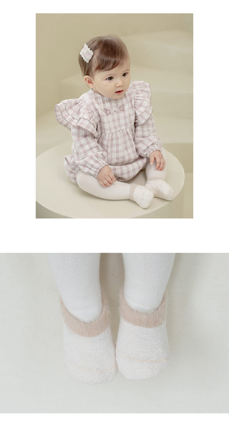 KIDS CLARA - Korean Children Fashion - #Kfashion4kids - Muhly Winter Baby Boat Socks 2set [set of 5] - 4