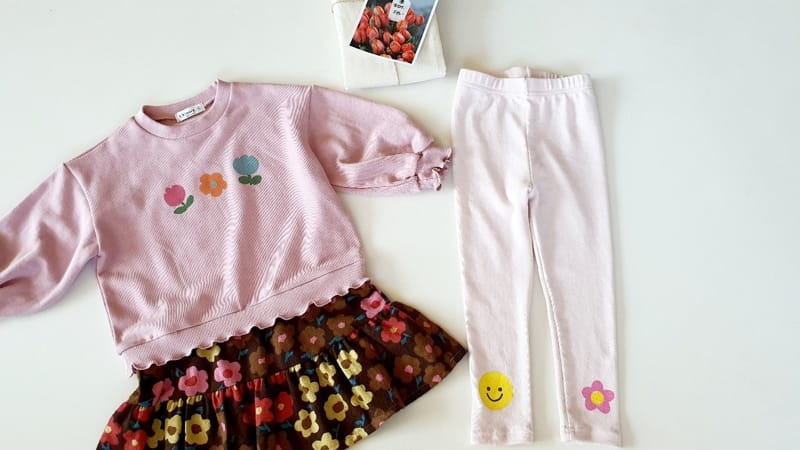 KIKIMORA - Korean Children Fashion - #Kfashion4kids - Flower Garden One-piece