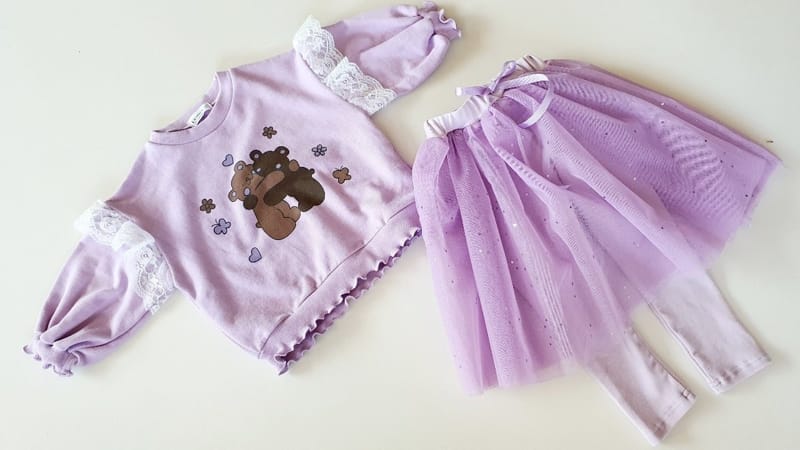 KIKIMORA - Korean Children Fashion - #Kfashion4kids - Tutu Skirt Leggings