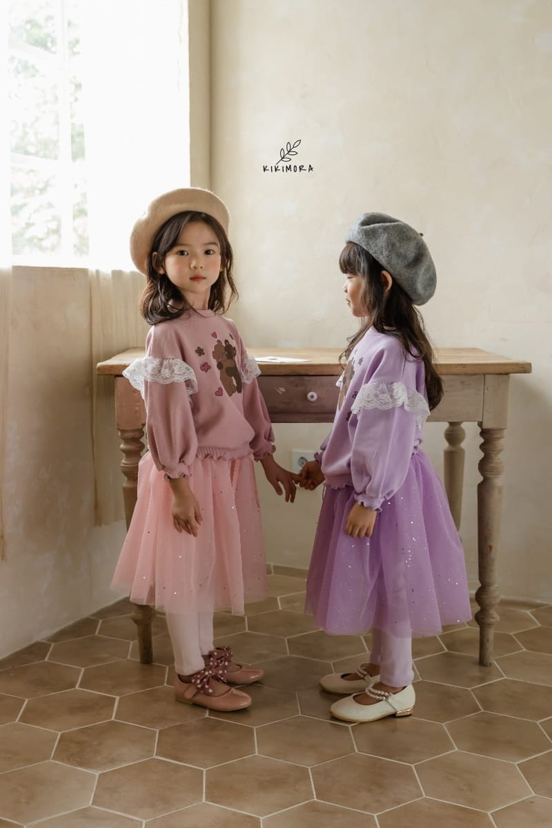 KIKIMORA - Korean Children Fashion - #Kfashion4kids - Tutu Skirt Leggings - 3