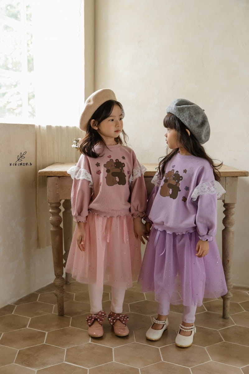 KIKIMORA - Korean Children Fashion - #Kfashion4kids - Tutu Skirt Leggings - 4