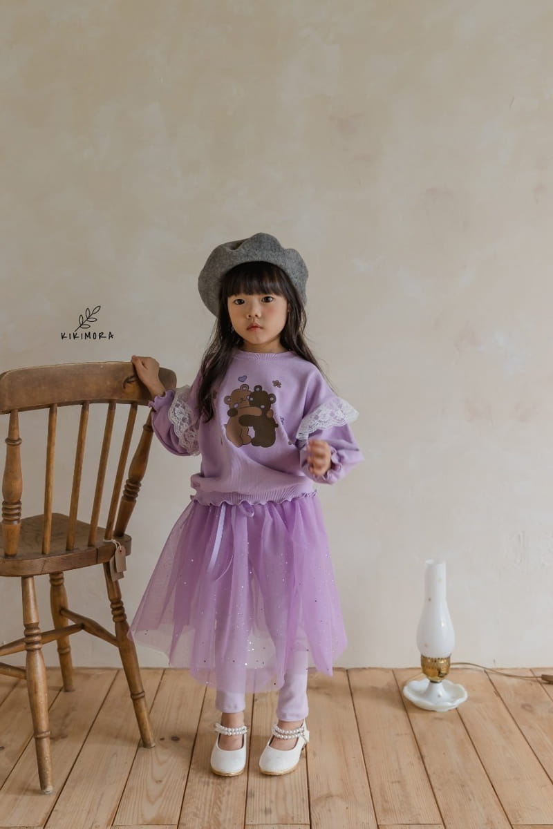 KIKIMORA - Korean Children Fashion - #Kfashion4kids - Tutu Skirt Leggings - 5