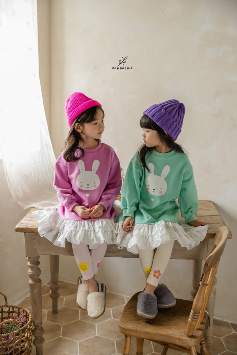 KIKIMORA - Korean Children Fashion - #Kfashion4kids - Shirring Rabbit One-piece - 4