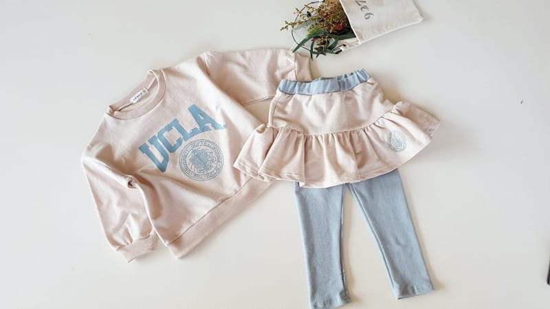 KIKIMORA - Korean Children Fashion - #Kfashion4kids - UCLA Skirt Leggings - 5