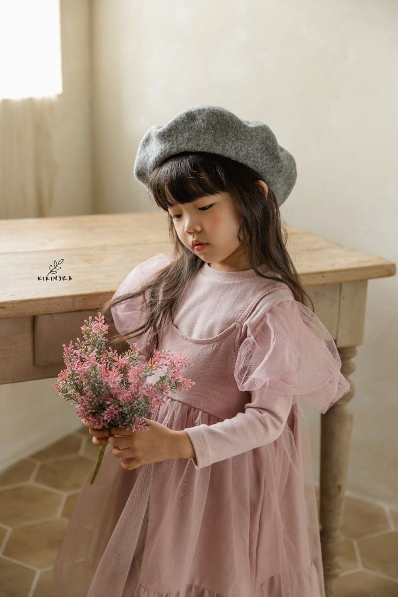KIKIMORA - Korean Children Fashion - #Kfashion4kids - Puff Sleeves Sha Tee - 5