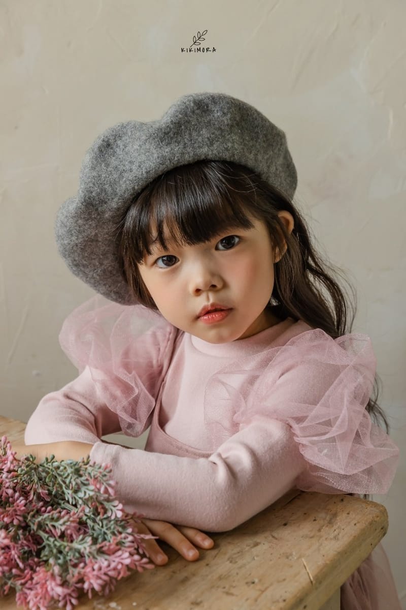 KIKIMORA - Korean Children Fashion - #Kfashion4kids - Puff Sleeves Sha Tee - 6